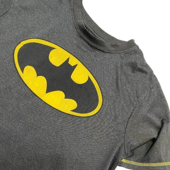 Dark Grey Athletic Batman T-Shirt - Picture 2 of 3
